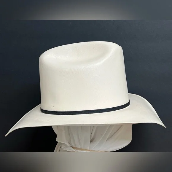 Sombrero White Diamonds 100X Estilo Sinaloa San Judas 7 1/8 - Western Cowboy Hat